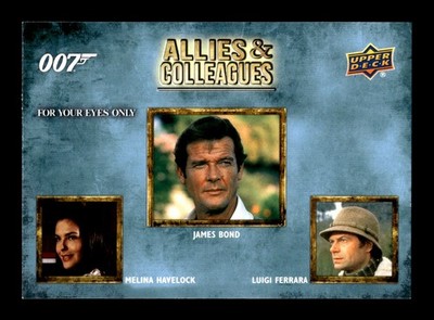 6-0-1-NS PWE . james bond villains henchmen 2021 .007 allies colleagues AC-11 (B