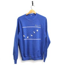 Vintage Polar Bear Ski Lift Sweatshirt Large