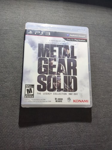 Mint* Metal Gear Solid: The Legacy Collection (Sony PlayStation 3, 2013)
