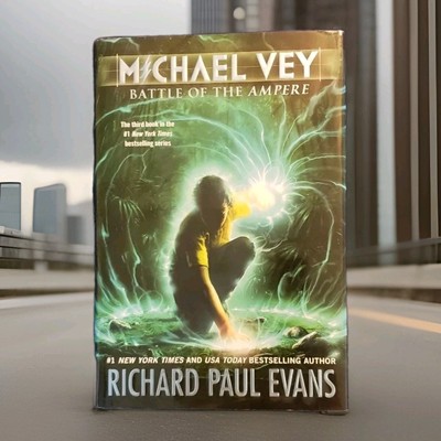 Michael Vey: Battle of the Ampere #3 Richard Evans 2013, HCDJ 1st Ed 1st Print 