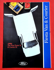1994 FORD FIESTA 35 VAN and COURIER 50 VAN Sales Brochure - Mint Condition
