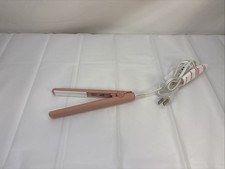 Vivitar Mini Flat Iron - Pink Travel Hair Straightener - 7" long