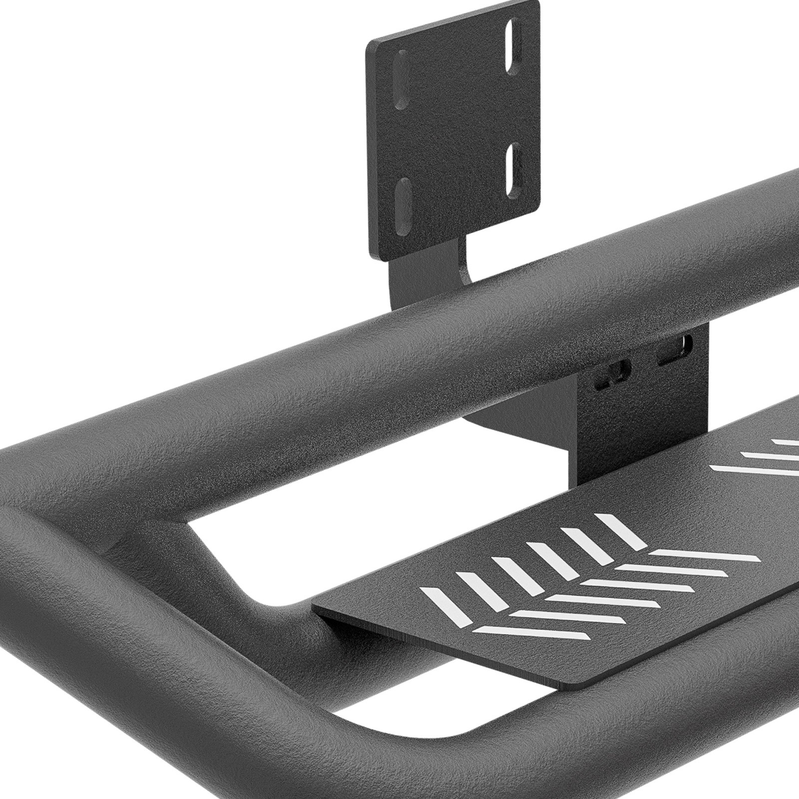 Side Step Running Boards For 99-2016 Ford F250 F350 Super Cab Two Stairs Design