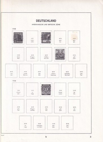 WEST GERMANY & BERLIN DAVO ALBUM 1946-1982 163 PAGES (NO STAMPS) - Picture 9 of 10