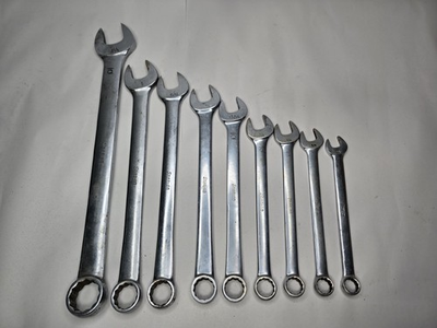 #ad SNAP ON 9 Piece OEX Standard Wrench Set $248.00