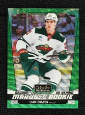 2024 O-Pee-Chee Platinum Marquee Rookies Emerald Surge 9/10 Liam Ohgren #235 5x5