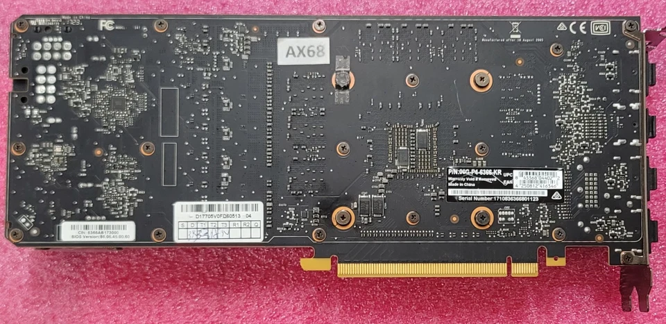 EVGA Nvidia GeForce GTX 1060 6GB DDR5 Gaming Card GPU HDMI DP DVI PCI-E #AX68 - Image 4 of 4