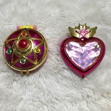 Sailor Moon Compact Gacha Set 2 Tipi Trasformazione Specchio Compatto