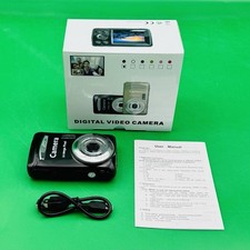 16MP Digital Camera 1080P 16x Zoom 2.4  LCD w/ Box Cable Manual - Tested