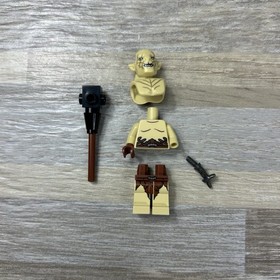 LEGO Azog Minifigure LOR087 the Lord of the Rings Set 79014 Hobbit Closed Mouth