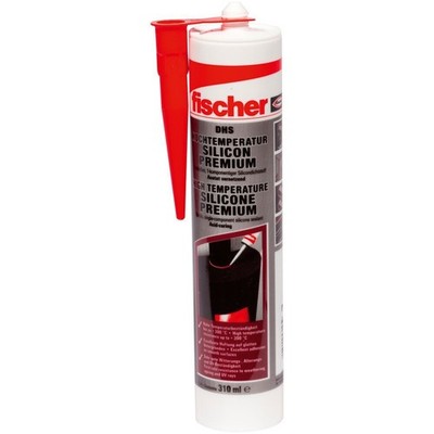 fischer Hochtemperatursilicon High Temp SI (DHS) rotbraun, 310 ml