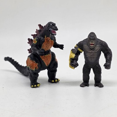 Mini Figure Godzilla King Kong Cake topper Toys  2-3''