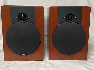 BOSTON ACOUSTICS VR-M60 Cherry Bookshelf Speakers Excellent Sound
