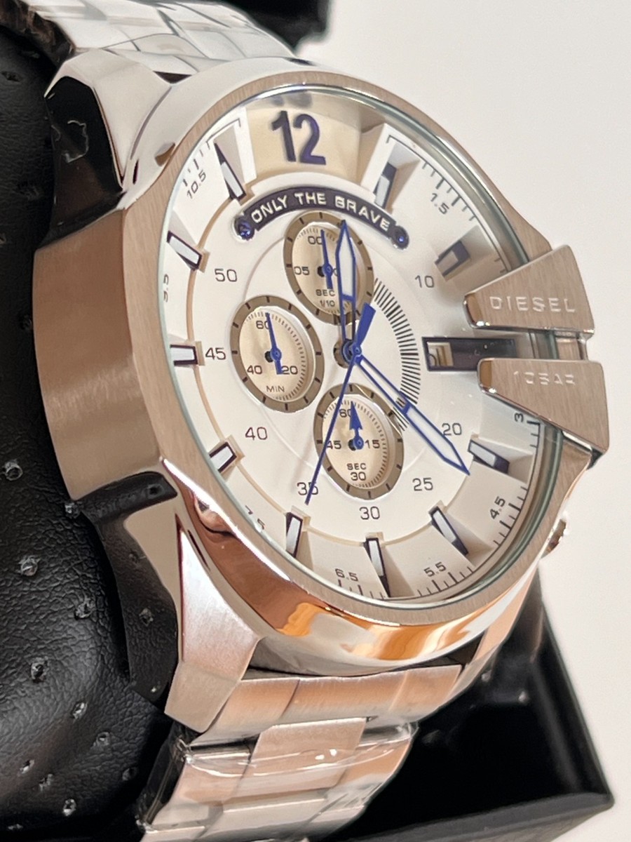 Diesel Men's DZ4477 Mega Chief Stainless Steel Chronograph Watch