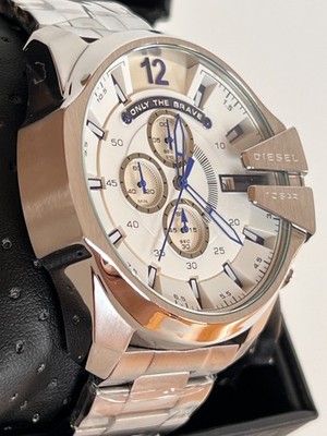 Diesel Men's DZ4477 Mega Chief Stainless Steel Chronograph Watch