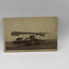 Vintage Postcard Graham-White Bi-Plane