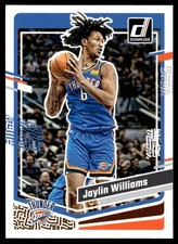 2023-24 Donruss Jaylin Williams Oklahoma City Thunder #178 22700