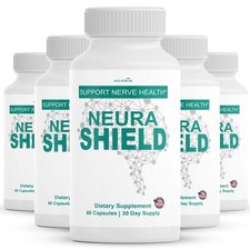 (5 Pack) Neura Shield Nootropic Nerve Support Supplement NeuraShield