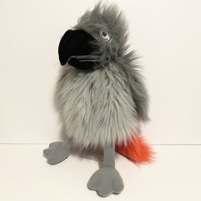 The Puppet Company African Grey Parrot Hand Puppet With Squeaker