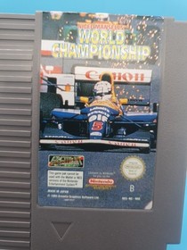 Nigel Mansell's World Championship (Nintendo NES Mit Spieleanleitung 