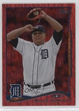 2014 Topps Red Hot Foil Bruce Rondon #160 14o6