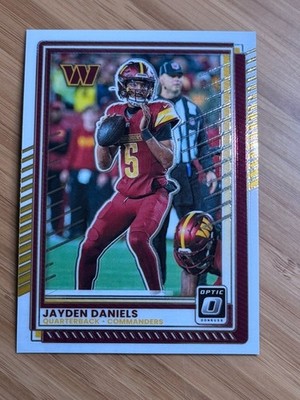 Jayden Daniels 2025 Panini Donruss Optic - Washington Commanders #23