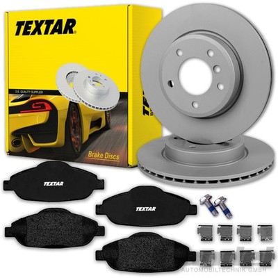 TEXTAR BREMSSCHEIBEN 283mm + BELÄGE VORNE passend für PEUGEOT 308 3008