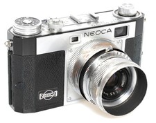 @ Neoca S2 Rangefinder camera w. Neokor Anastigmat C 3.5/45mm lens