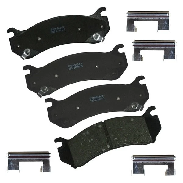 For Chevy Silverado 2500 HD 01-10 Bendix STOP Semi-Metallic Rear Disc Brake Pads Foto 2 de 2