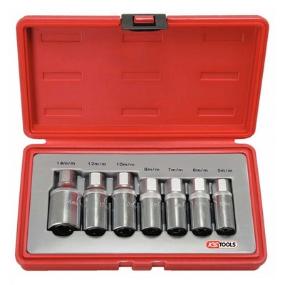 KS Tools Stehbolzen-Ausdreher-Satz, 7-tlg
