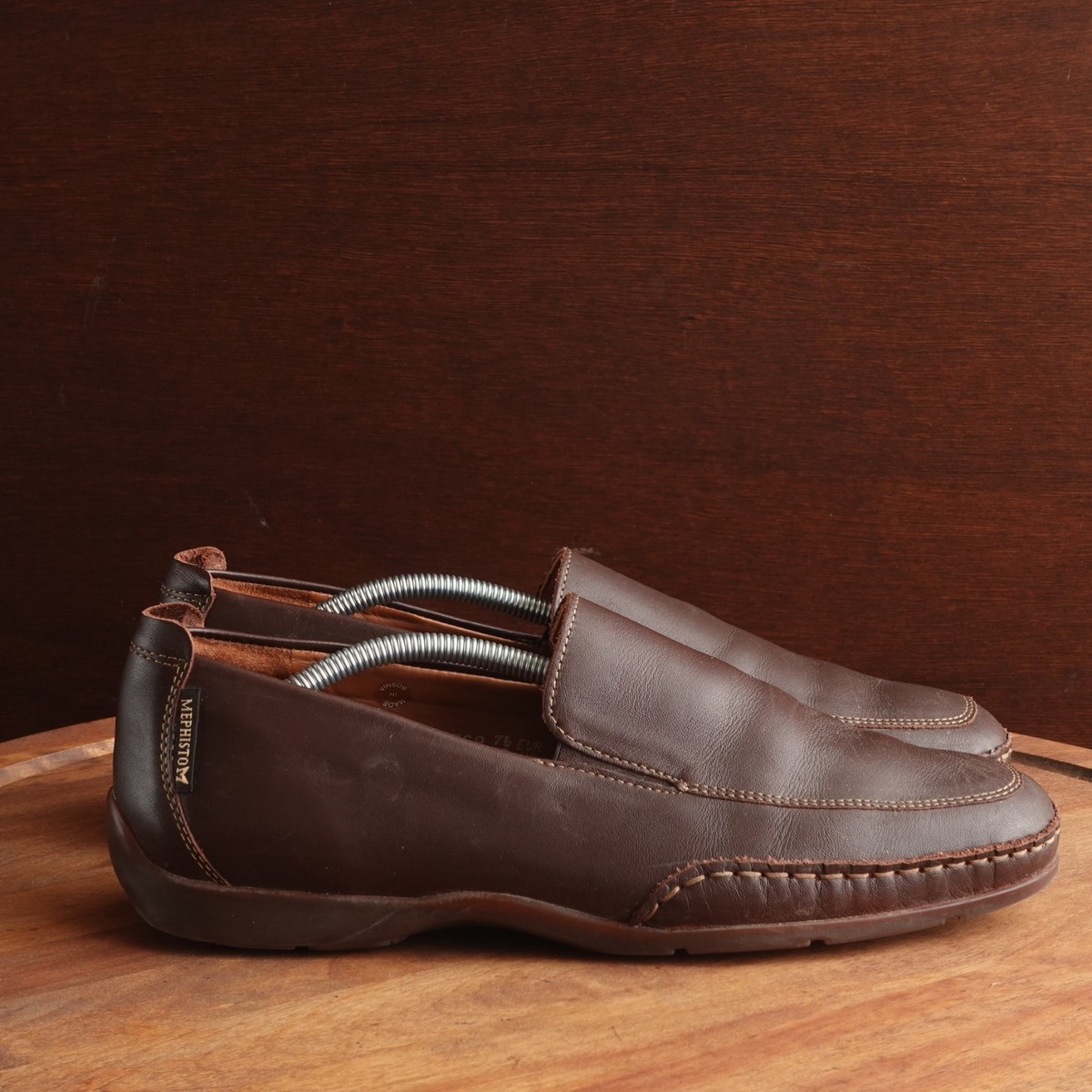 Mephisto Edlef Brown Leather Comfort Loafers Men’s 9.5 Edlef - Mephisto - ShoesRX.com main image 4