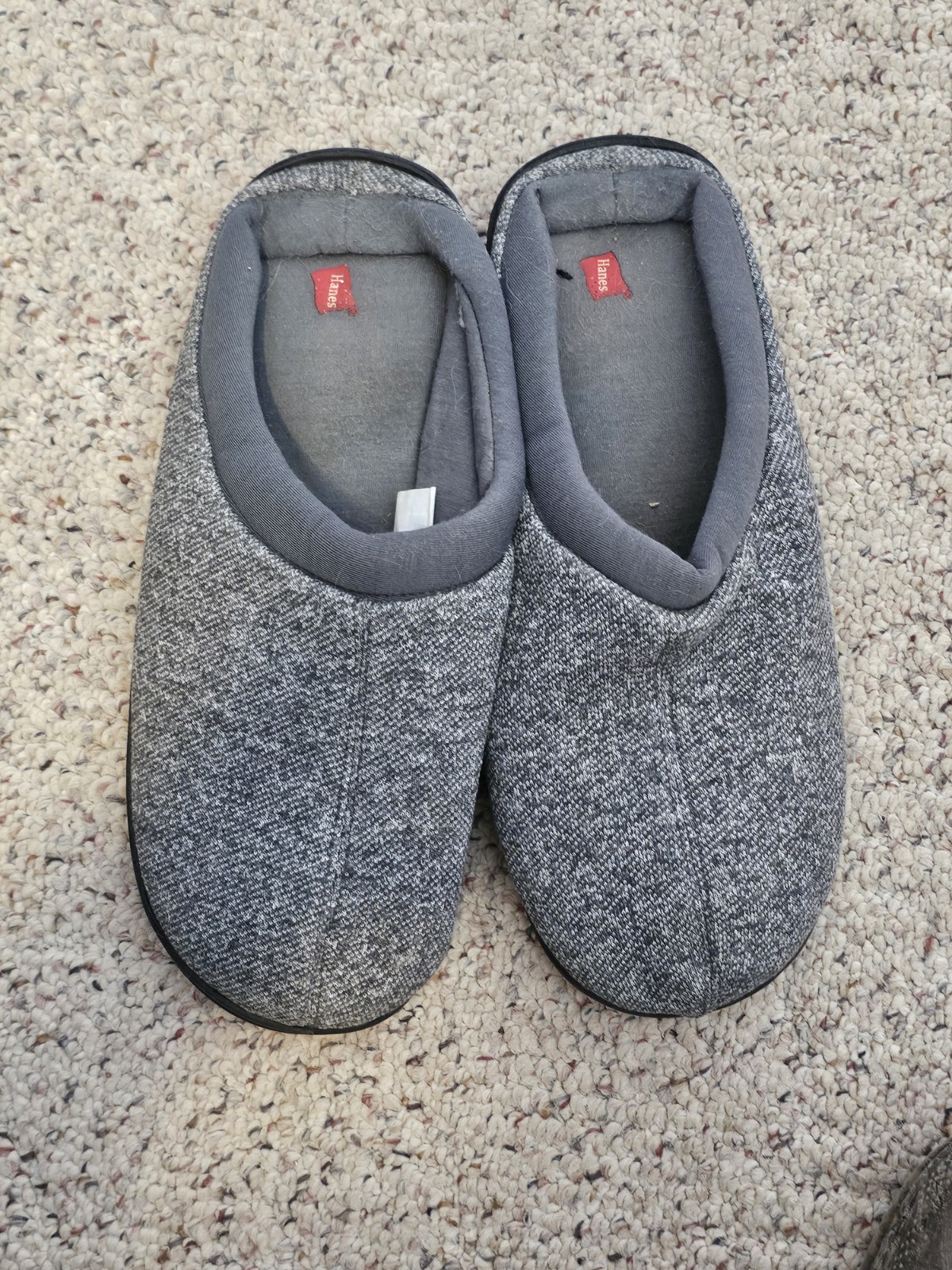 Hanes Men's Memory Foam Indoor Outdoor Clog Slippers