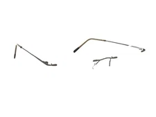 MARCHON AIRLOCK 2 760 56 Brown Copper Rimless Eyeglasses Frames 135