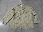 Vintage US Military Vietnam War Era Jungle Fatigue Jacket Size Large/Short