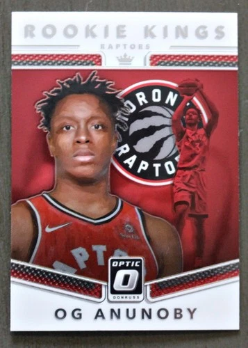 2017-18 PANNI DONRUSS OPTIC OG ANUNOBY ROOKIE KINGS INSERT RC #23 RAPTORS/KNICKS