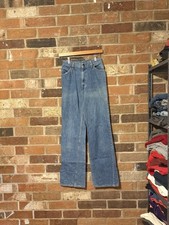 Vintage 1970s 1980s Women  s Faded Levi  s Orange Tab Jeans