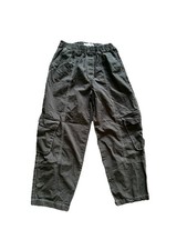 Girls Zara Dark Grey Cargo Pants Size 11-12