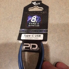 BRAND NEW 8 feet USB-C to USB-C Connector Cable 