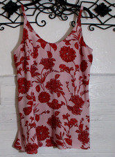 Cabi Womens Top Size M Multicolored Floral V ...