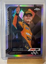 2025 Topps Chrome F1 Lando Norris Driver of the Day Refractor #131