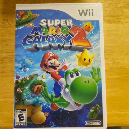 Super Mario Galaxy 2 (Nintendo Wii, 2010) Tested Complete CIB with Inserts