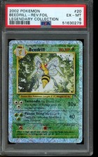 PSA 6 EX-MT Pokemon Beedrill Legendary Collection Reverse Foil 20/110 on eBay