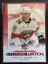 Patrick Giles 2024-25 Upper Deck SP Authentic Future Watch Red Card #177