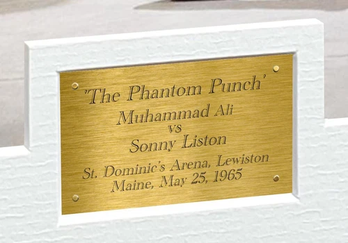 Signed Muhammed Ali Phantom Punch Photograph Autograph Boxing Picture Frame - Picture 2 of 2