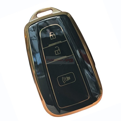 Fit TOYOTA Corolla Prius RAV4 C-HR Camry 3 Button Remote Key Fob TPU Case Cover - Picture 3 of 7