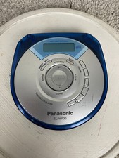 Panasonic SL-MP30 Portable MP3 CD Player Battery Blue Silver