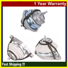 Transmission & Engine Motor Mount For Jaguar XF XJ 2013-2019 3.0L AWD 3PCS