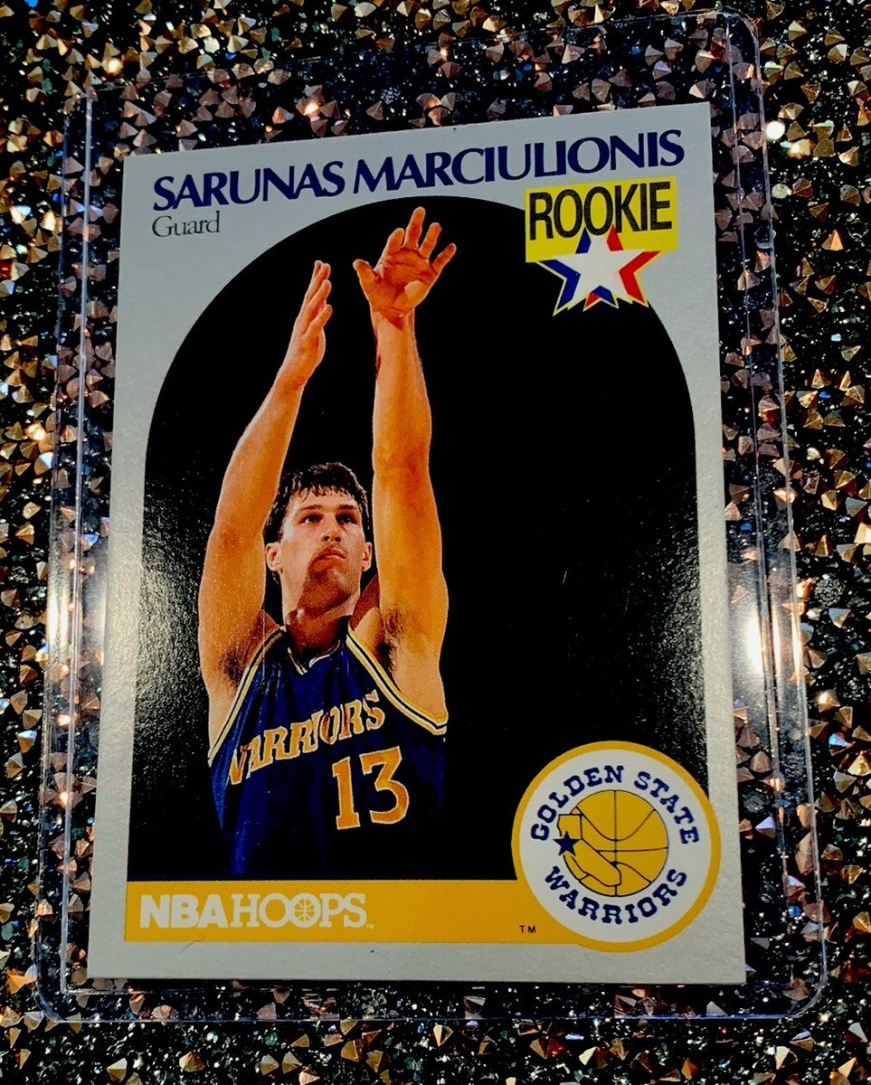 1990-91 NBA Hoops - #115 Sarunas Marciulionis (RC) | eBay