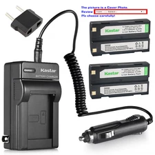 Kastar Battery AC Charger for D-Li1 Ei-D-Li1 Trimble R8 GPS Trimble MT1000