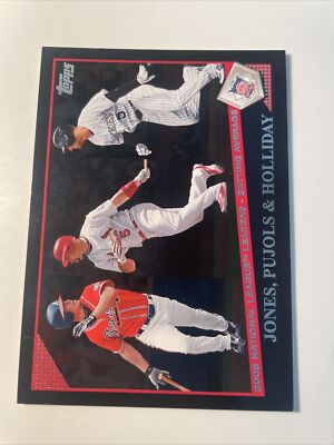  2009 Topps Baseball Base #4 Albert Pujols BATTING - St Louis Cardinals 